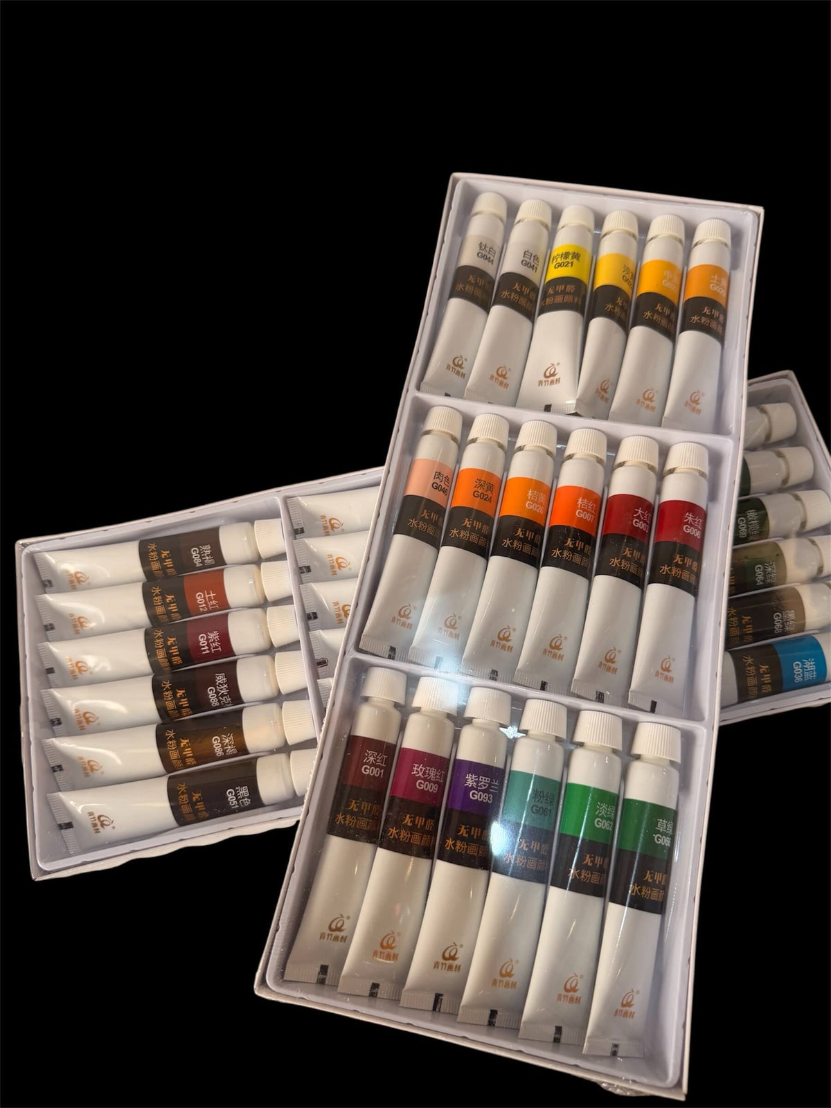 Watercolour Paint Set – 36 Colours (12ml Tubes)