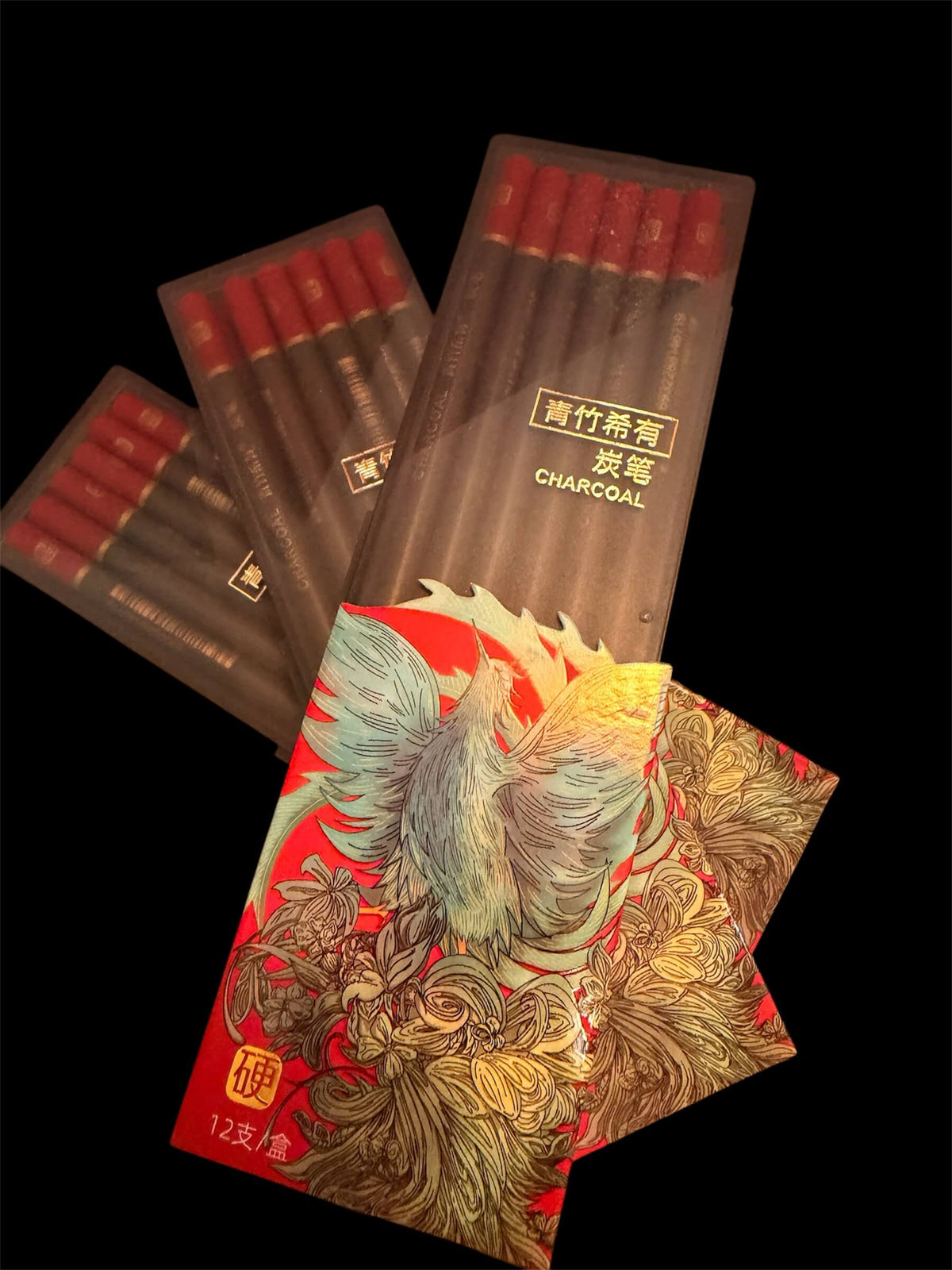 Soft Charcoal Pencils (12pcs)