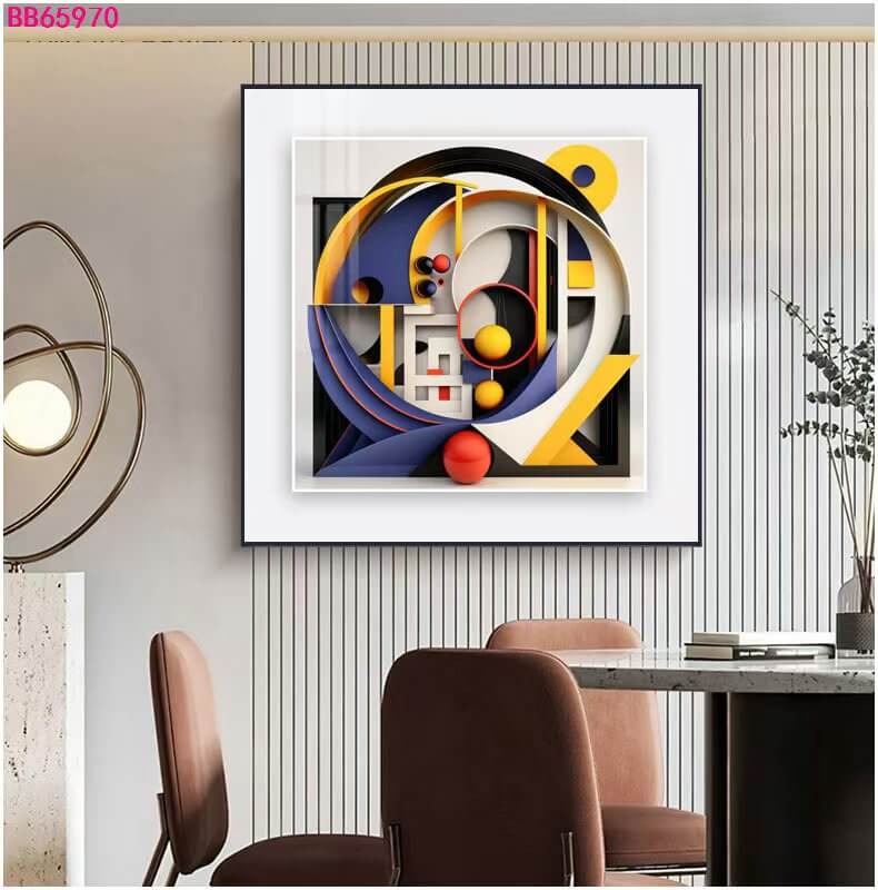 Art Printing Mirror Glass Coating 50*50cm