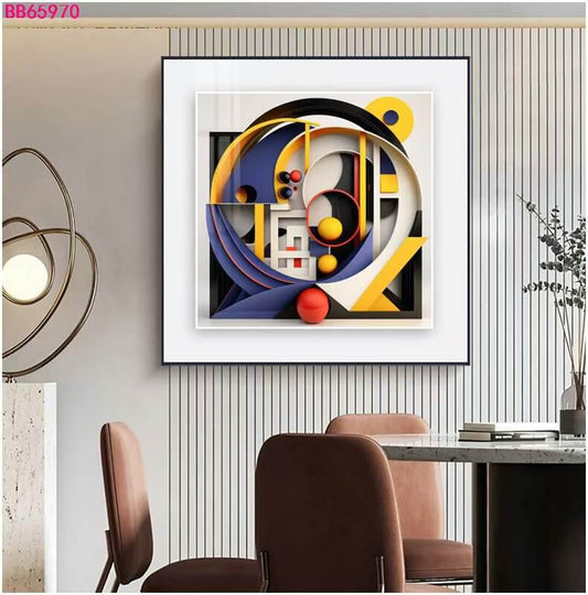 Art Printing Mirror Glass Coating 50*50cm