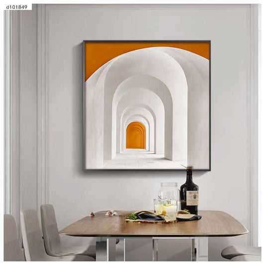 Art Printing Mirror Glass Coating 50*50 cm