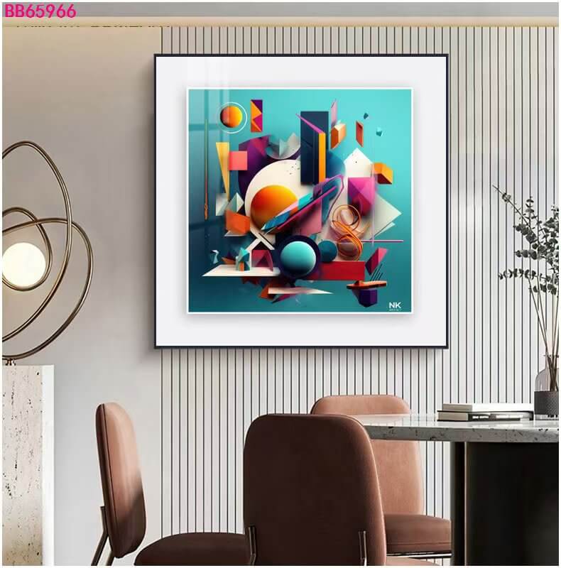 Art Printing Mirror Glass Coating 50*50 cm