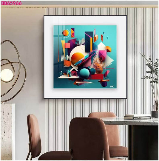 Art Printing Mirror Glass Coating 50*50 cm