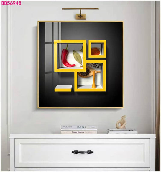 Art Printing Mirror Glass Coating 50*50 cm