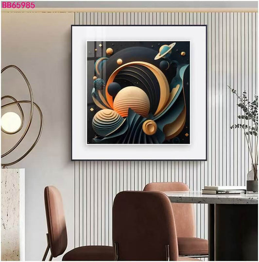 Art Printing Mirror Glass Coating 50*50cm