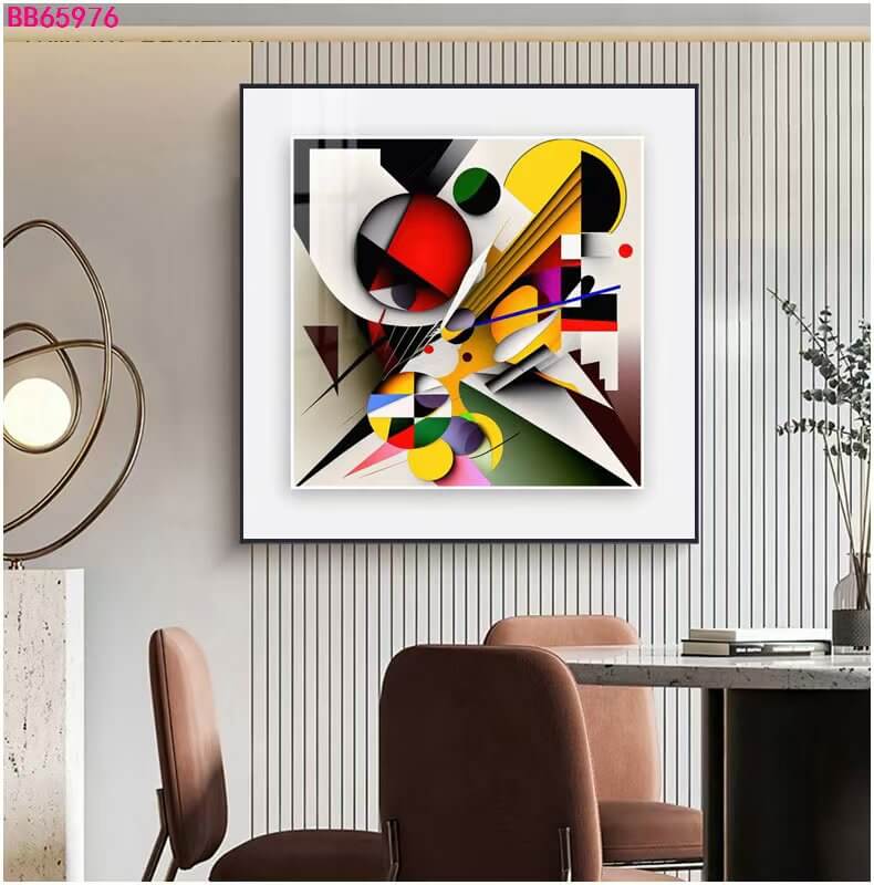 Art Printing Mirror Glass Coating 50*50 cm