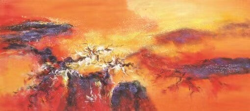 Gallery Signature Collection - Embellished Art Reproduction 90*60cm"