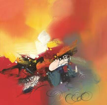 Embellished Art Reproduction 60*60