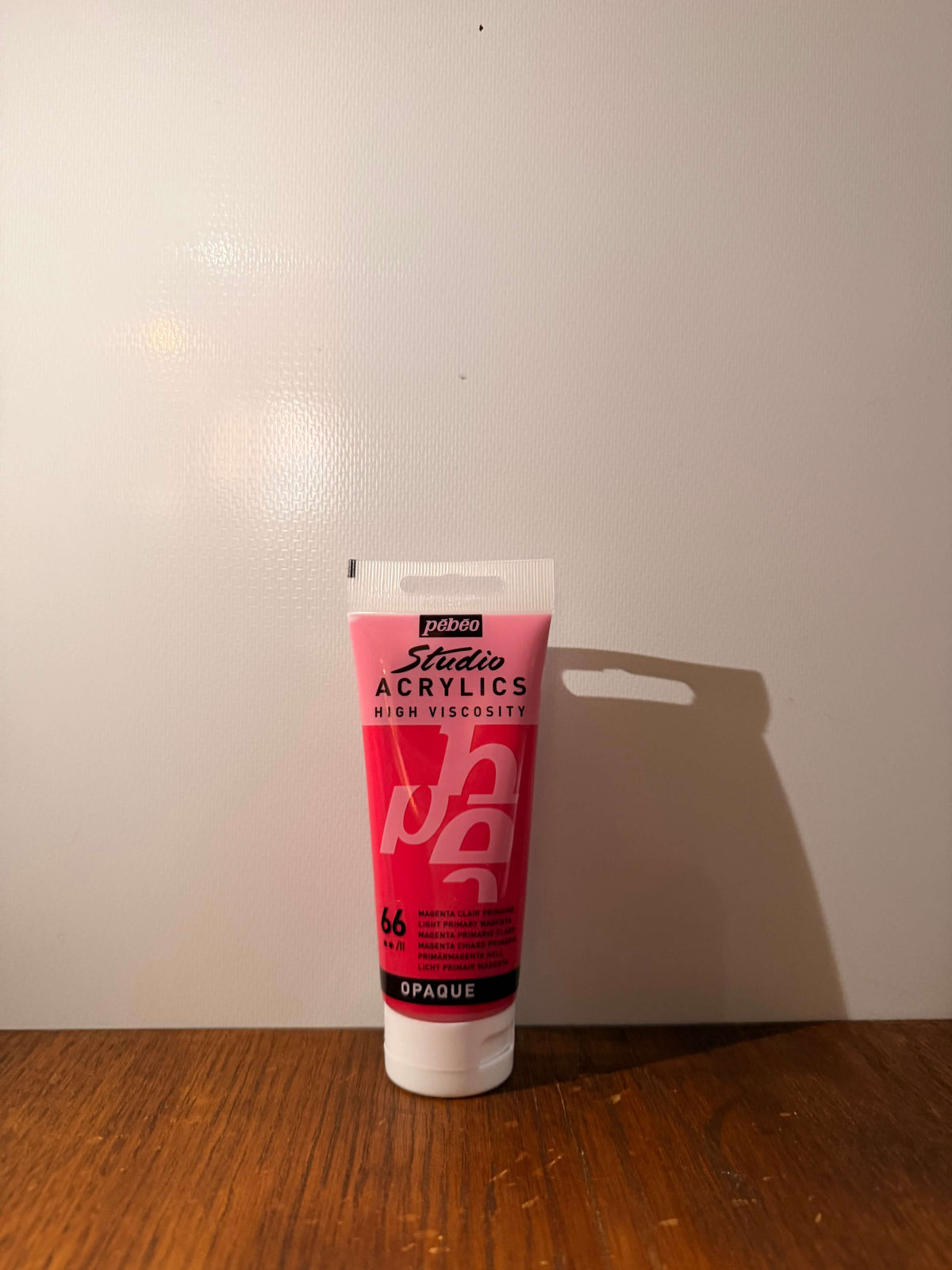 Pebeo Studio Acrylic – Light Primary Magenta (66) - 100ml