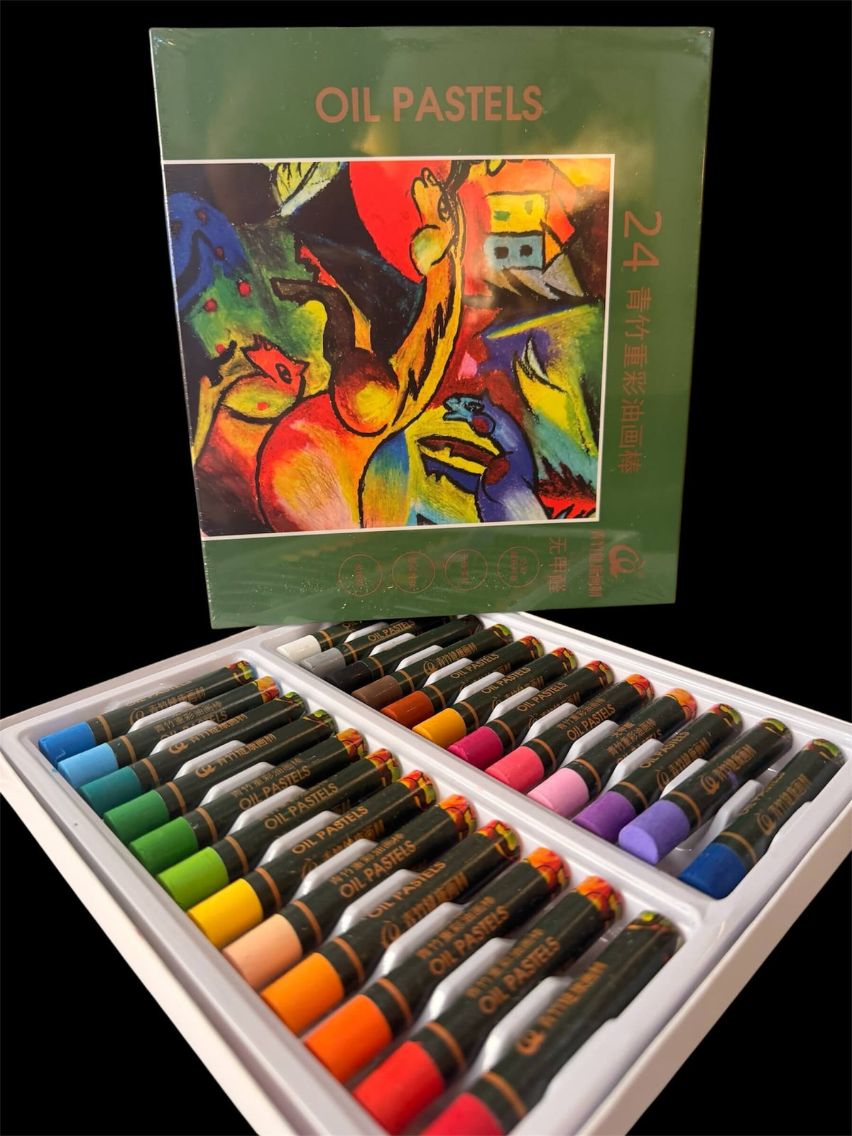 Oil Pastels Set – 24 Colours