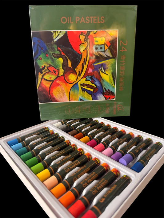 Oil Pastels Set – 24 Colours