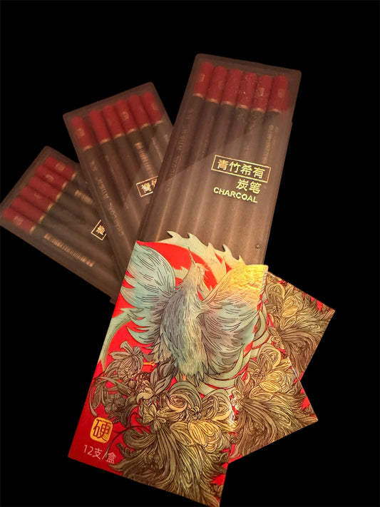 Soft Charcoal Pencils (12pcs)