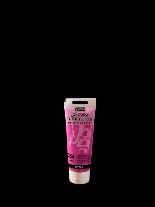 Pebeo Studio Acrylic – Iridescent Violet Blue (356) - 100ml